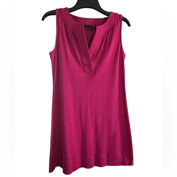 New York & Company Tops - New York & Company Sleeveless Fuchsia Pink Cotton Dress